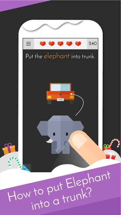 Tricky Test 2™ Pro: Genius Brain? schermata del gioco