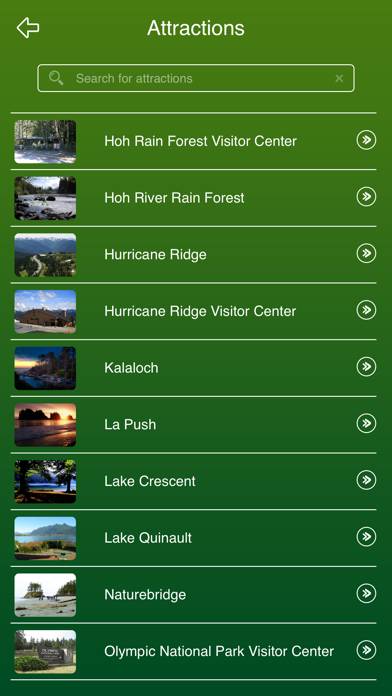Olympic National Park Tourism App screenshot #3