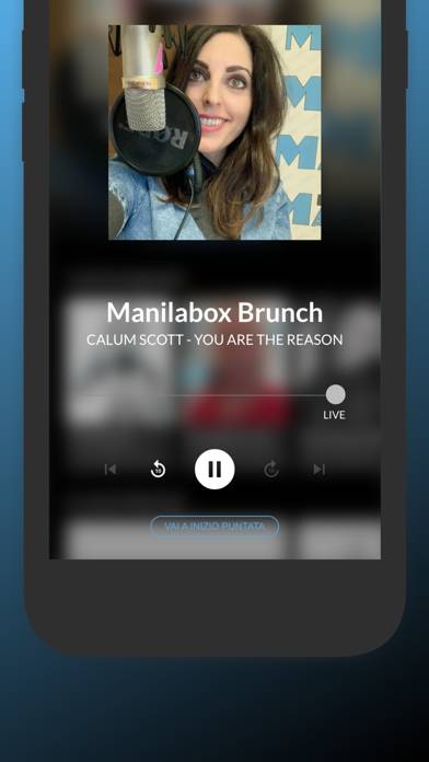 Radio Manila Schermata dell'app #2