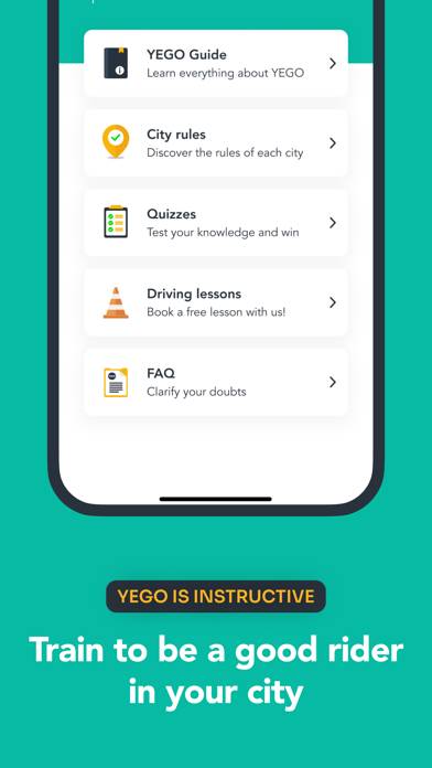 YEGO Mobility App screenshot #6
