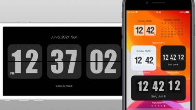 Flip Clock Pro Captura de pantalla de la aplicación #1