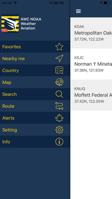 NOAA AWC Aviation Weather PRO App screenshot #3