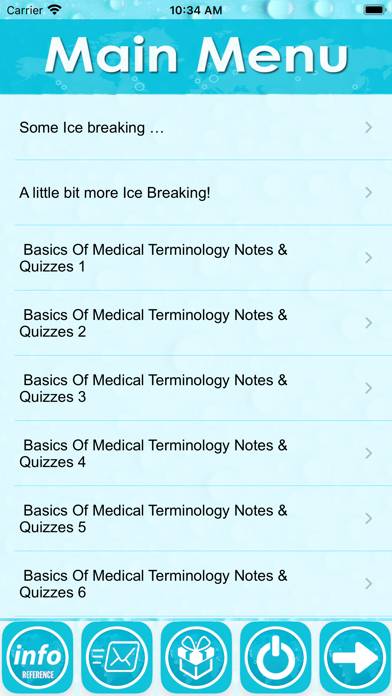 Basics Of Medical Terminology App screenshot