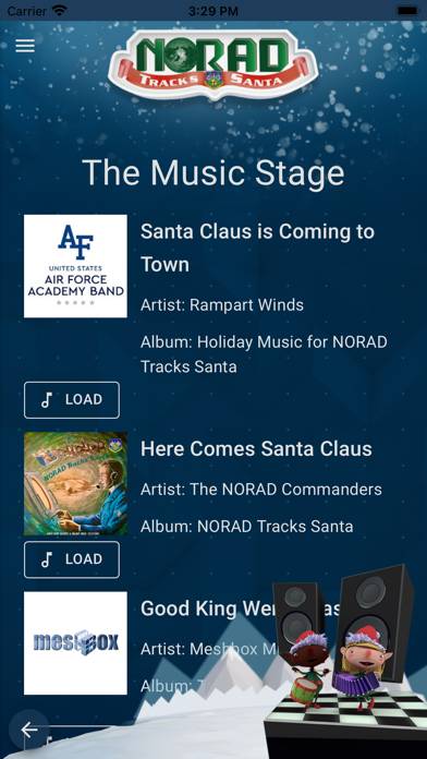 NORAD Tracks Santa Claus App screenshot