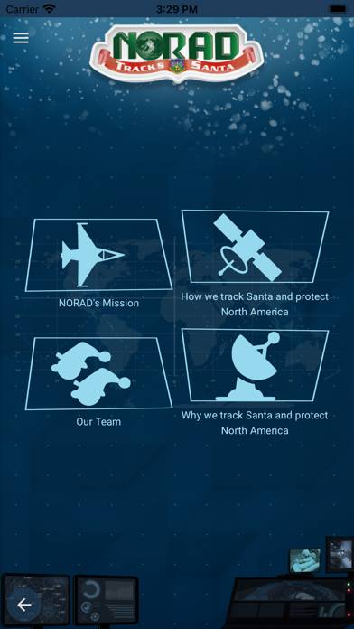 NORAD Tracks Santa Claus App screenshot