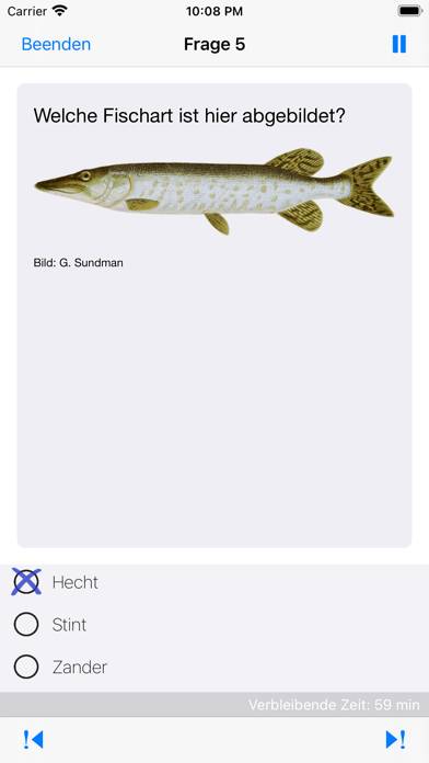 Fischereiprüfung Bayern 2024 App-Screenshot #2