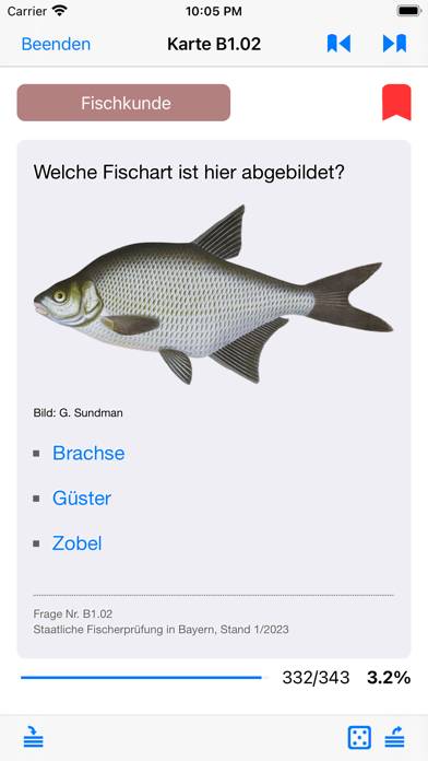 Fischereiprüfung Bayern 2024 App-Screenshot #6