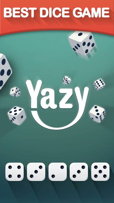 Yazy yatzy dice game game screenshot