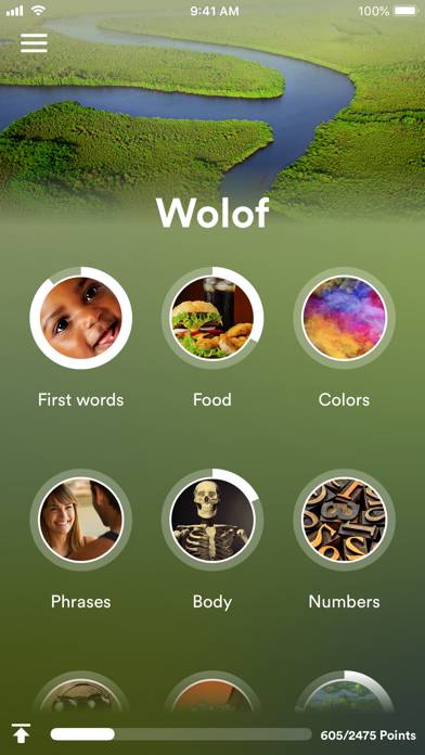 Learn Wolof App screenshot