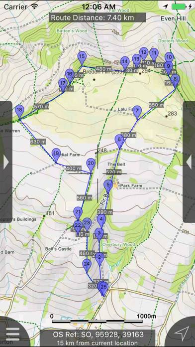 Cotswolds Maps Offline Capture d'écran de l'application #1