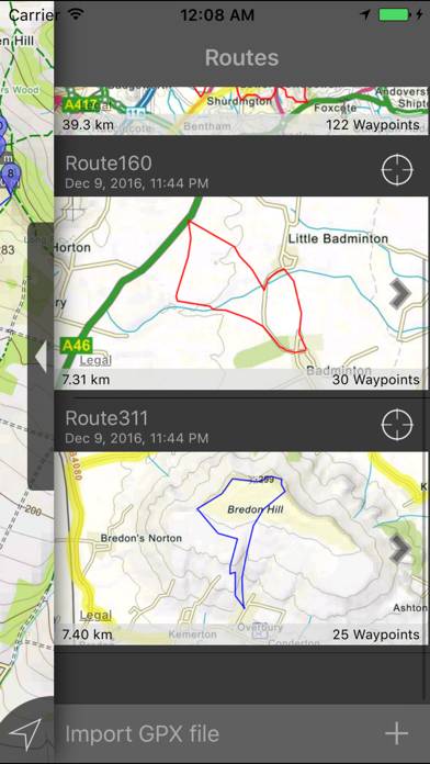Cotswolds Maps Offline Capture d'écran de l'application #2