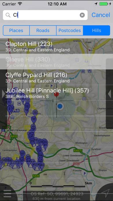 Cotswolds Maps Offline Capture d'écran de l'application #4