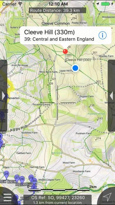 Cotswolds Maps Offline Capture d'écran de l'application #5