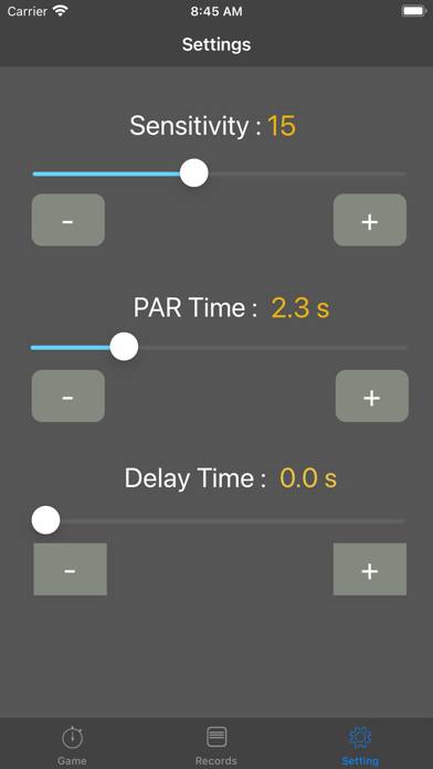 Airsoft Shot Timer App-Screenshot #2