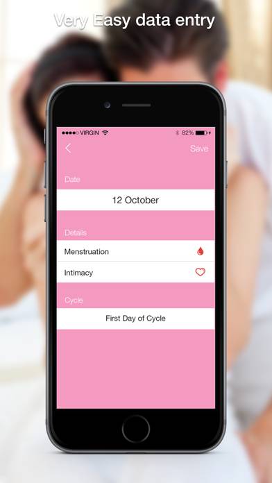 MaybeBaby fertility& pregnancy monthly calendar App skärmdump #3