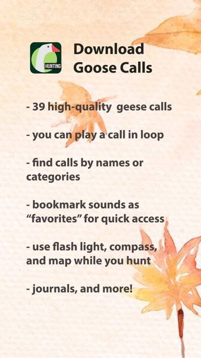 Hunting Calls for Goose App screenshot