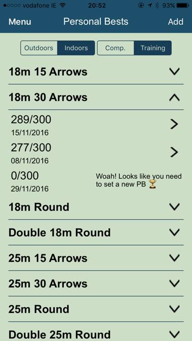 Archers Diary App screenshot #4