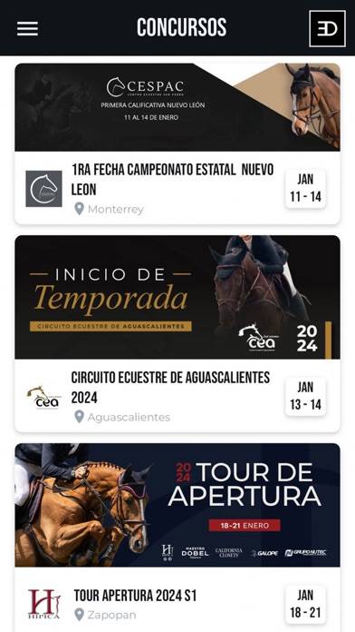Equestrian Digital App screenshot #1