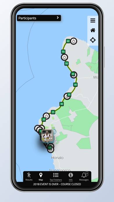 IRONMAN Tracker App-Screenshot #2