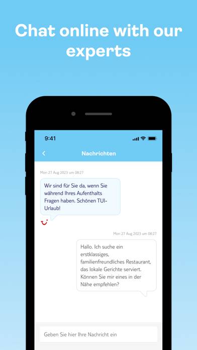 TUI.com: Reisen, Flüge, Urlaub App-Screenshot #1