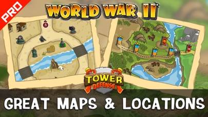 WWII Tower Defense PRO Uygulama ekran görüntüsü #2
