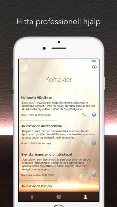 Ångestappen App screenshot #5