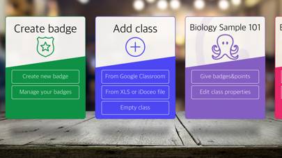 Classroom Badge Maker iDoceo Captura de pantalla de la aplicación #3