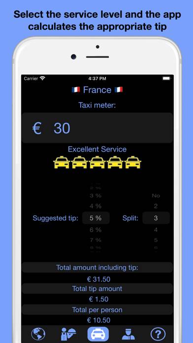 Ultimate Travel Tip Calculator App screenshot #2
