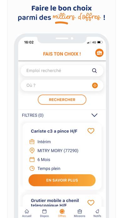 MyPROMAN Intérimaires App screenshot #2