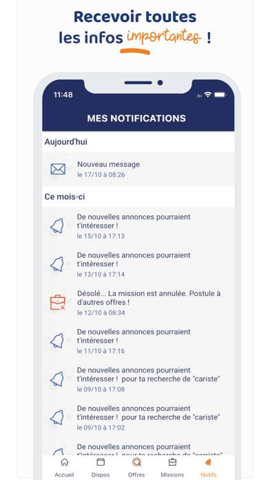 MyPROMAN Intérimaires App screenshot #6