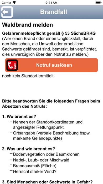 Waldbrandgefahr Sachsen App-Screenshot #5