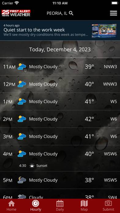 WEEK 25 First Alert Weather App screenshot