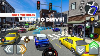 Car Driving School Simulator Скриншот приложения #1