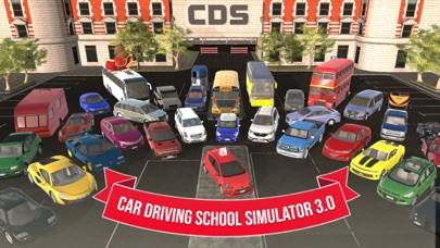 Car Driving School Simulator Capture d'écran de l'application #2