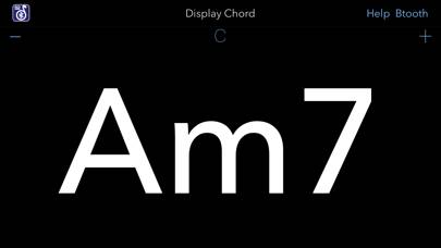 Midi Chords Display App screenshot #1