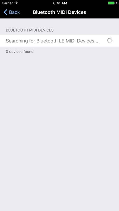 Midi Chords Display App screenshot #2