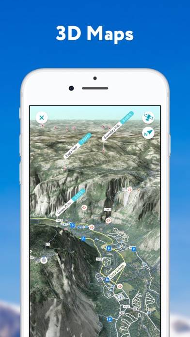 Hiking & Skiing Schermata dell'app #1