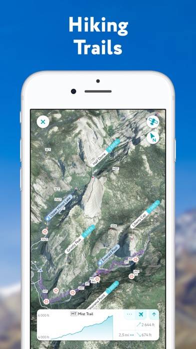 Hiking & Skiing Schermata dell'app #3