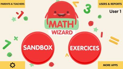 Math Wizard for Kids Captura de pantalla de la aplicación #1