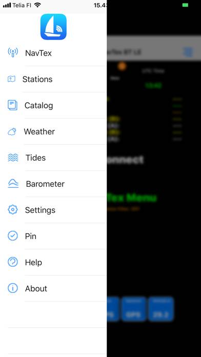 Nasa NavTex BT LE Captura de pantalla de la aplicación #2