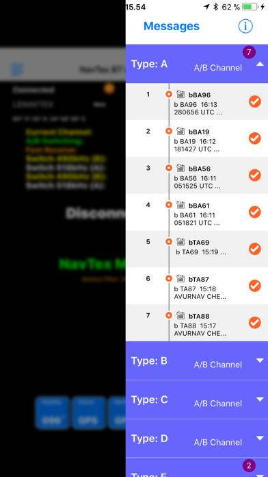 Nasa NavTex BT LE App-Screenshot #3