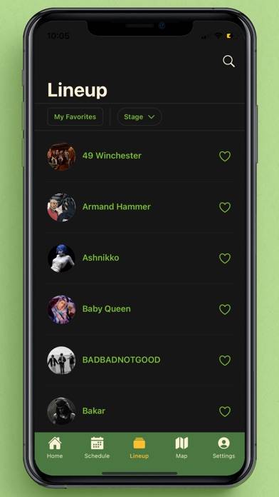 Bonnaroo Music & Arts Festival App screenshot #3