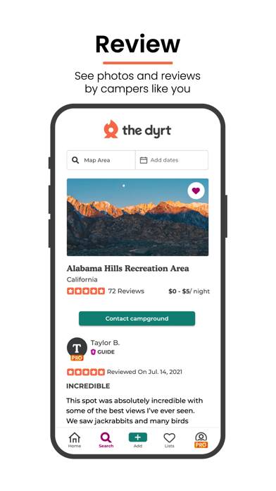 The Dyrt: Tent & RV Camping App screenshot #4