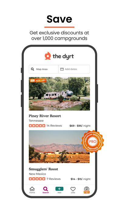The Dyrt: Tent & RV Camping App screenshot #5