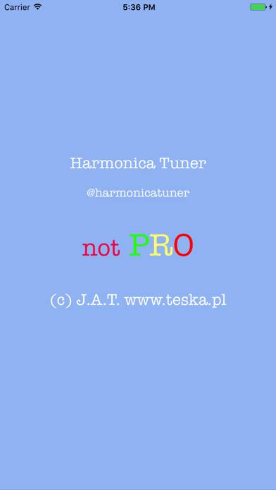 Harmonica Tuner App screenshot #3