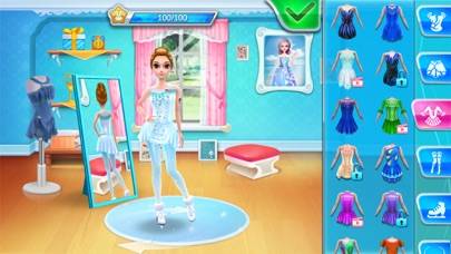 Ice Skating Ballerina Schermata dell'app #1