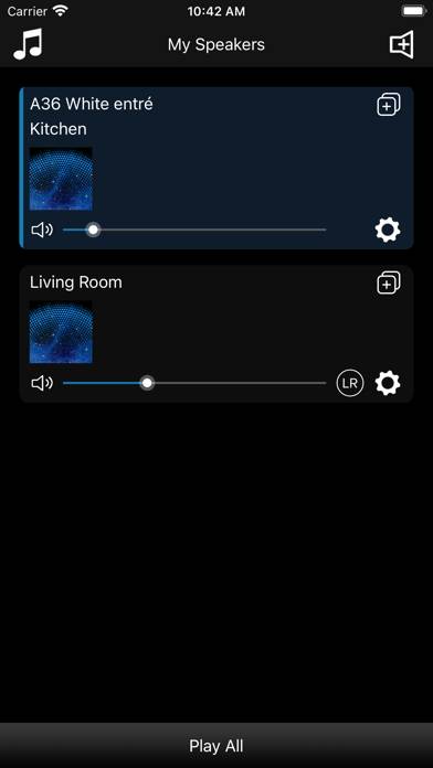 Audio Pro Control App skärmdump #4
