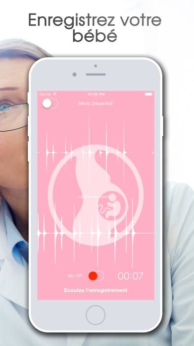 Coeur bébé Capture d'écran de l'application