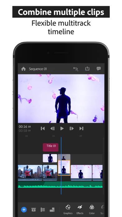 Adobe Premiere Rush：Edit Video App screenshot #5