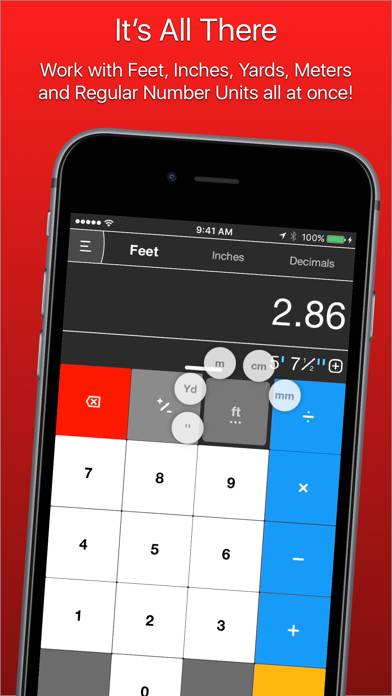 Workman's Calculator Pro App screenshot